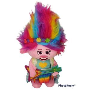 Trolls World Tour Dancing Features Poppy Plush
